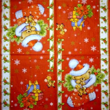 147 Bären Christmas - 3-ply (grün) - Avantgarde